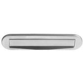 Plaque de boîte aux lettres ovale GAMMA inox