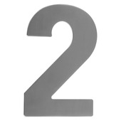 GAMMA huiscijfer groot inox 2