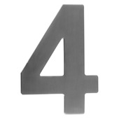 GAMMA huiscijfer groot inox 4