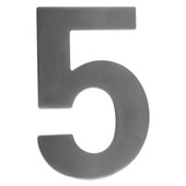 GAMMA huiscijfer groot inox 5