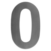 GAMMA huiscijfer groot inox 0