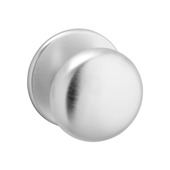 GAMMA voordeurknop rond mat chroom