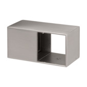 Cando London B trapleuninghouder inox 2 stuks