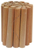 Borderrol hardhout ± 30x180 cm