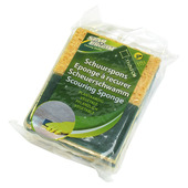 Star Bright schuurspons geel 4 st