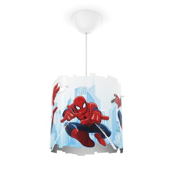 Philips Dinsey hanglamp Spiderman blauw