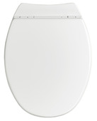 Allibert toiletzitting Serenity² afneembaar met softclose wit MDF