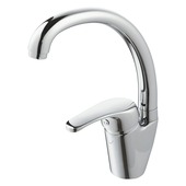 Handson Diane keukenkraan chroom met C-uitloop