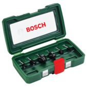Bosch houtfrezenset HM 6 mm 6-delig