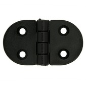 Charnière 75x40 mm synthétique noir