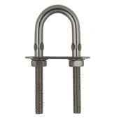 Étrier en U 8x100 mm inox 316