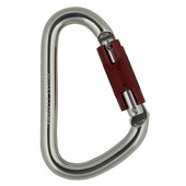 Mousqueton d'escalade 120x75 mm serrure à ressort aluminium ultra solide max. 2000 kg