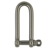 Harpsluiting lang rond 8 mm inox 316