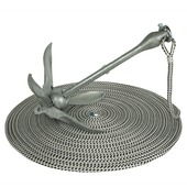 Klapanker met lijn 30 m 6 kg