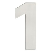 GAMMA huiscijfer klein inox 1