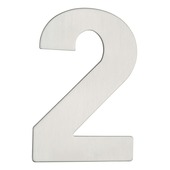 GAMMA huiscijfer klein inox 2