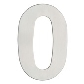 GAMMA huiscijfer klein inox 0