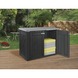 Keter lounge Shed Black/Grey 160x90x118 cm