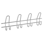 Kapstok 8 haken Ursela grijs zamak 530 mm