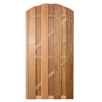 Porte jardin bois dur 180x90 | porte-de-jardin | GAMMA.be