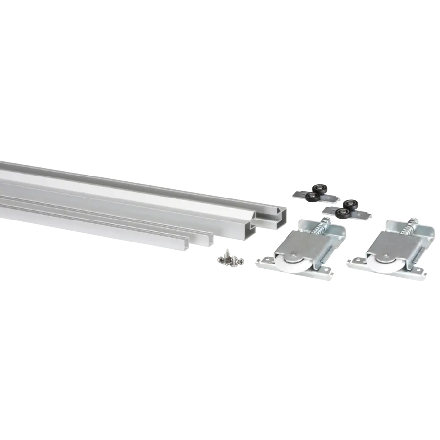 Kit porte coulissante Storemax R60 aluminium